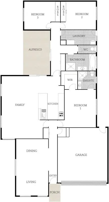Floorplan of Homely house listing, Address available on request