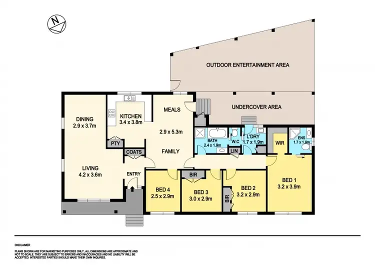 Floorplan of Homely house listing, 449 Forest Street, Wendouree VIC 3355