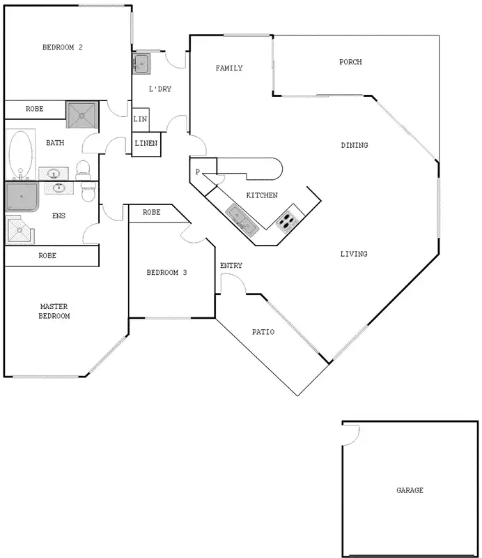 Floorplan of Homely townhouse listing, 16/3 Tauss Place, Bruce ACT 2617
