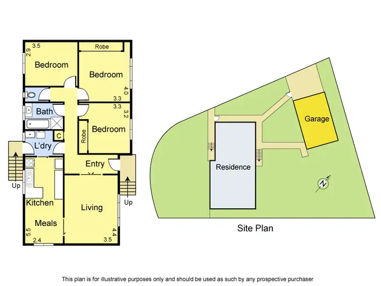 Floorplan of Homely house listing, 48 Duncan Avenue, Greensborough VIC 3088