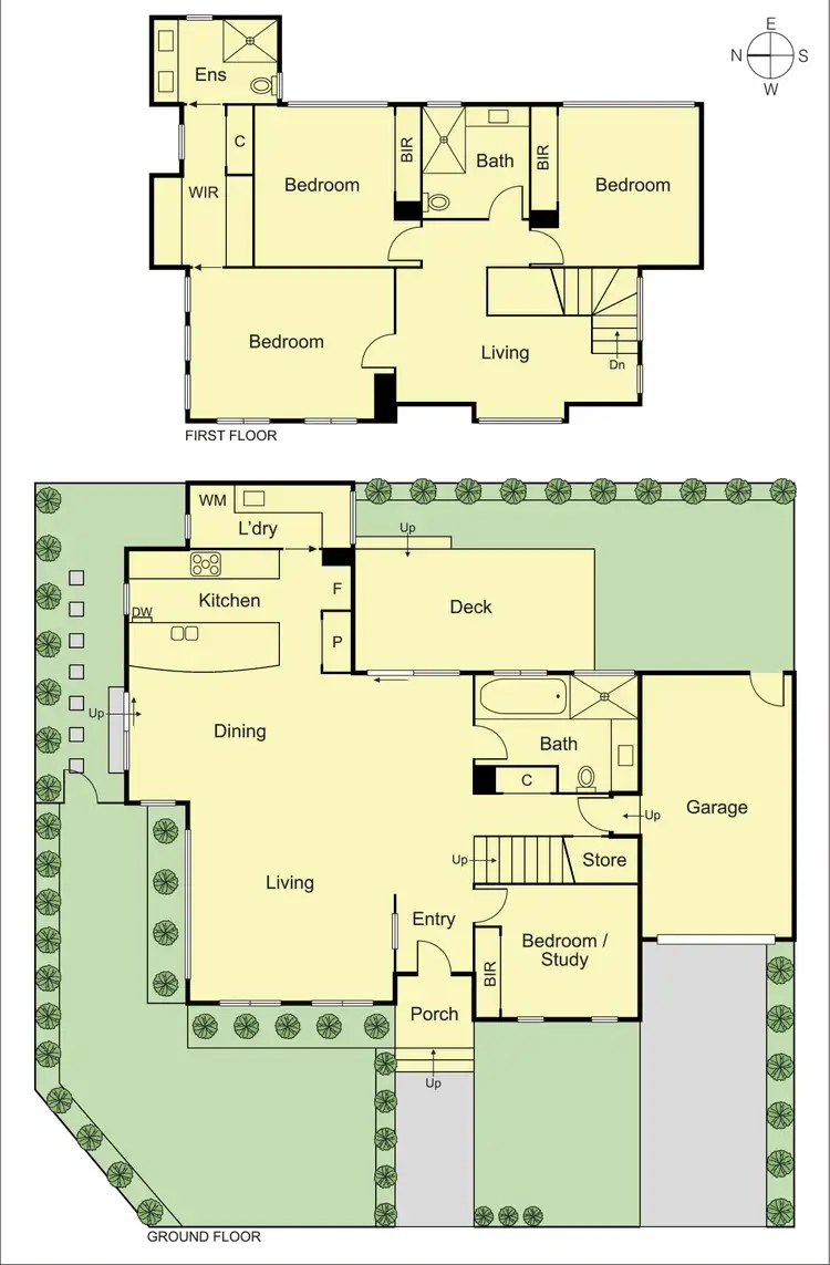Floorplan of Homely house listing, 36 Gardeners Road, Bentleigh East VIC 3165