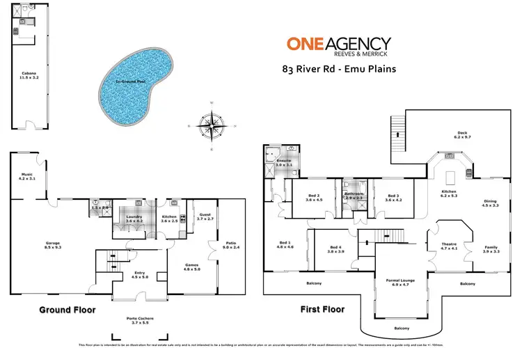 Floorplan of Homely house listing, 83 River Road, Emu Plains NSW 2750