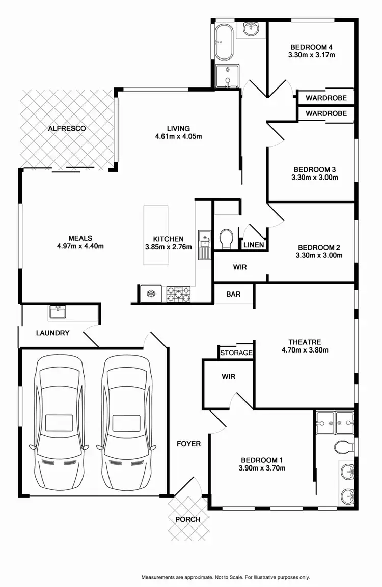Floorplan of Homely house listing, 7 Konara Street, Leppington NSW 2179
