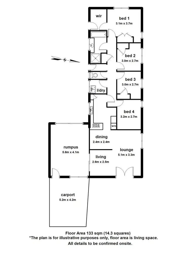 Floorplan of Homely house listing, 10 Wonga Road, Millgrove VIC 3799