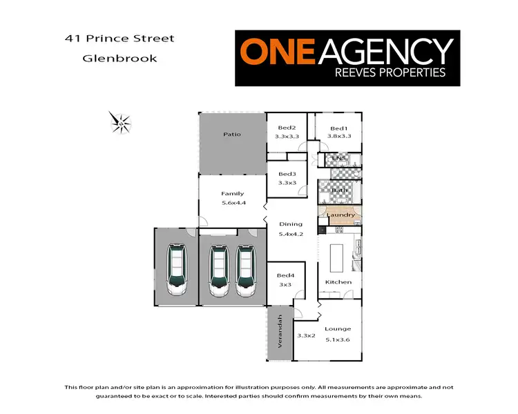 Floorplan of Homely house listing, 41 Prince Street, Glenbrook NSW 2773