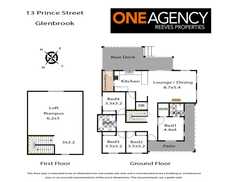 Floorplan of Homely house listing, 13 Prince Street, Glenbrook NSW 2773