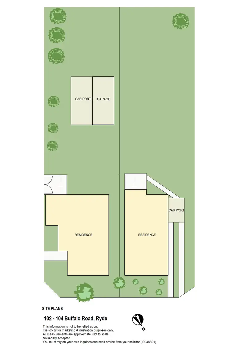 Floorplan of Homely house listing, 102 & 104 Buffalo Road, Ryde NSW 2112