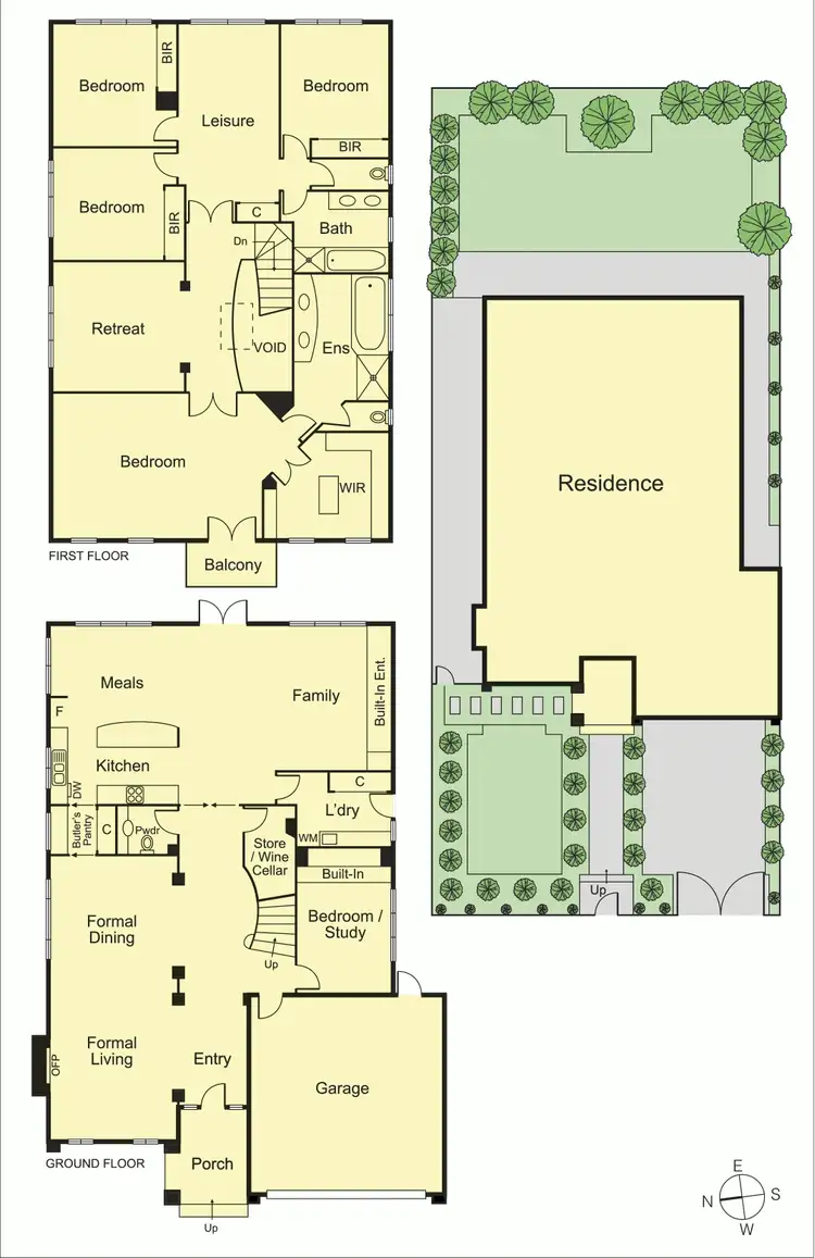Floorplan of Homely house listing, 12 Fuller Street, Caulfield South VIC 3162