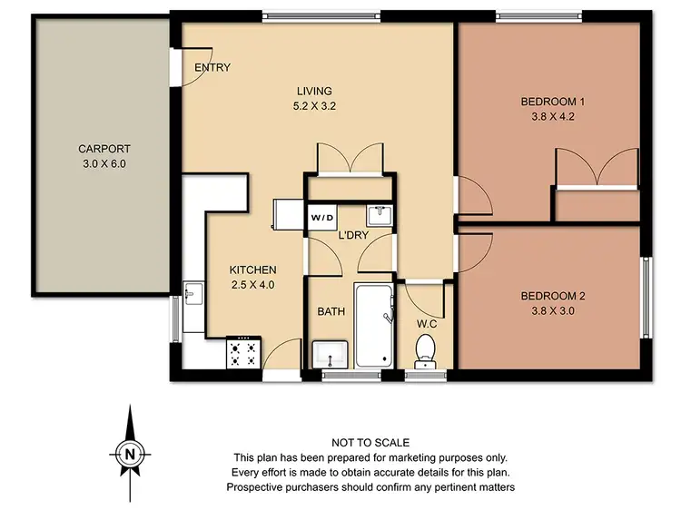 Floorplan of Homely unit listing, 1/20 Church Street, Bayswater VIC 3153