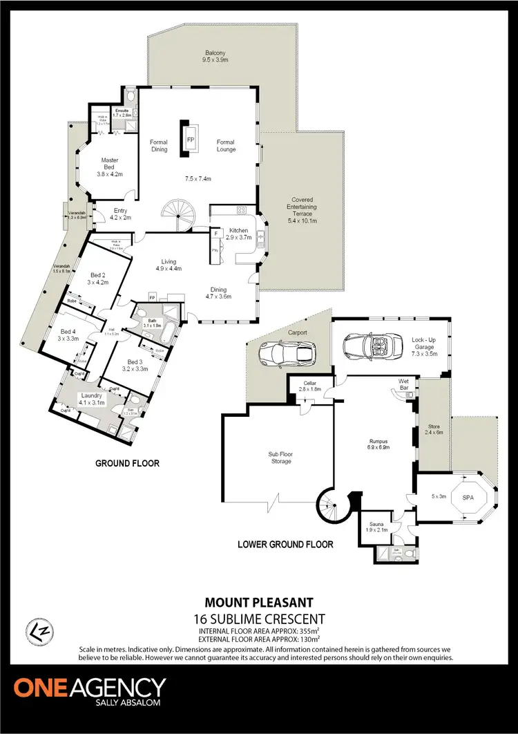 Floorplan of Homely house listing, 16 Sublime Crescent, Mount Pleasant NSW 2519