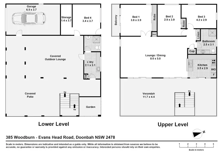 Floorplan of Homely rural property listing, 385 Woodburn Evans Head Road, Doonbah NSW 2473