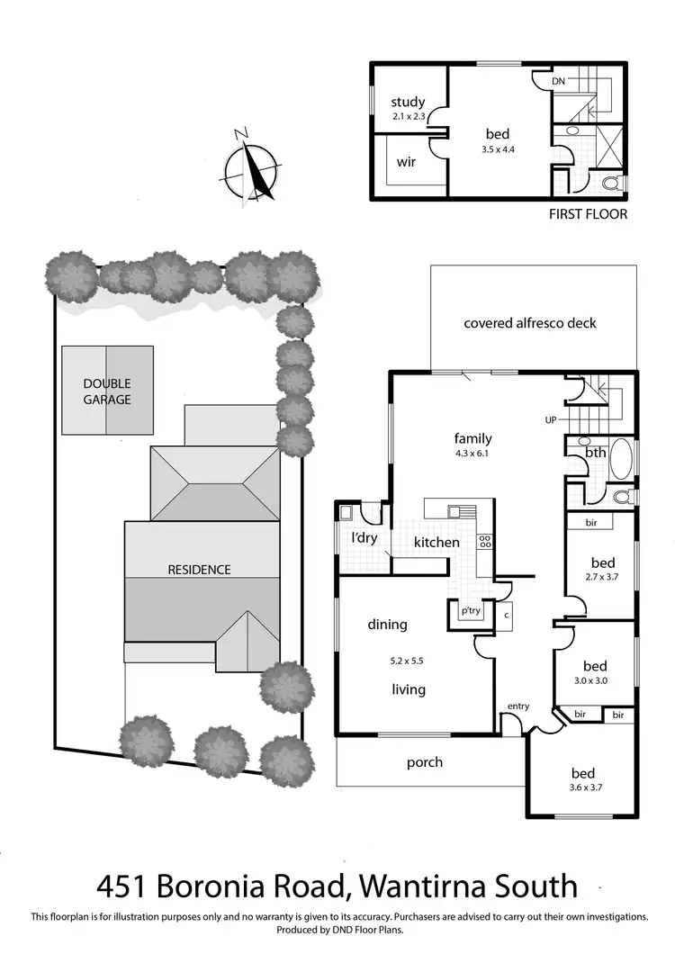 Floorplan of Homely house listing, 451 Boronia Road, Wantirna South VIC 3152