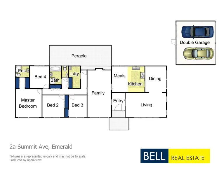Floorplan of Homely house listing, 2a Summit Avenue, Emerald VIC 3782