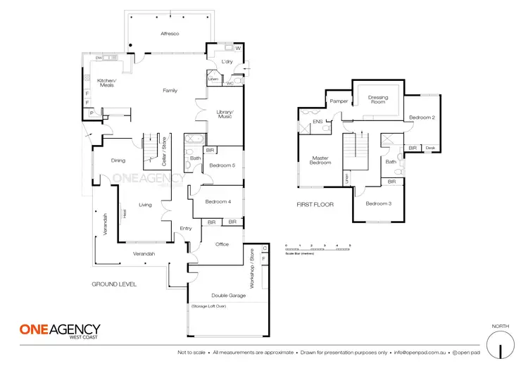 Floorplan of Homely house listing, 5 Regent Way, Mount Pleasant WA 6153