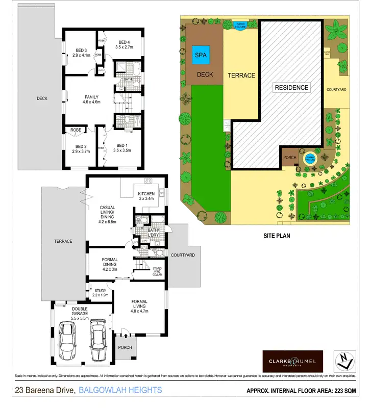 Floorplan of Homely house listing, 23 Bareena Drive, Balgowlah Heights NSW 2093