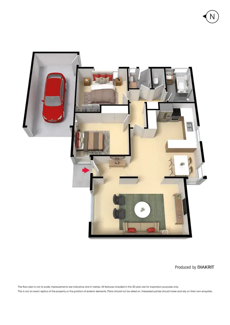 Floorplan of Homely unit listing, 3/13 Lyall Street, Cranbourne VIC 3977