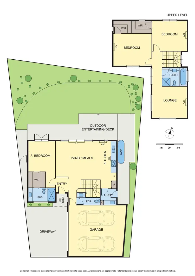 Floorplan of Homely townhouse listing, 3/27 River Street, Greensborough VIC 3088