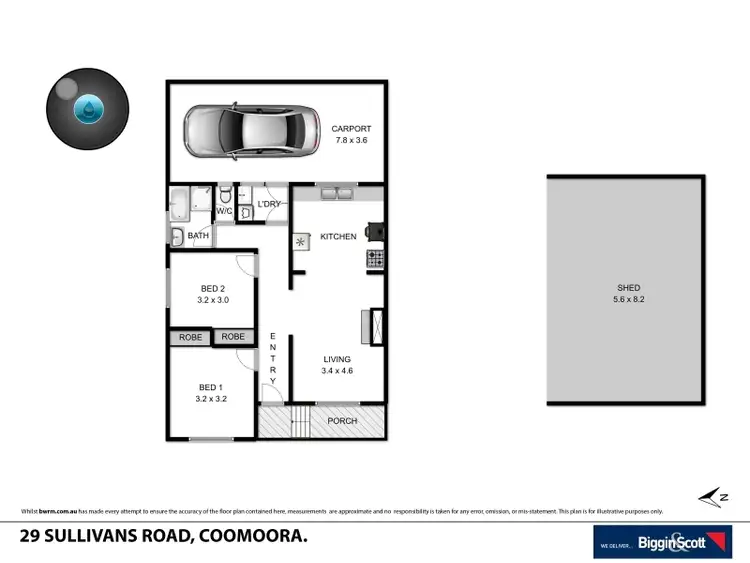 Floorplan of Homely house listing, 29 Sullivans Road, Daylesford VIC 3460