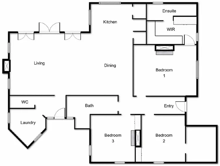 Floorplan of Homely house listing, 57 Elimatta Street, Braddon ACT 2612