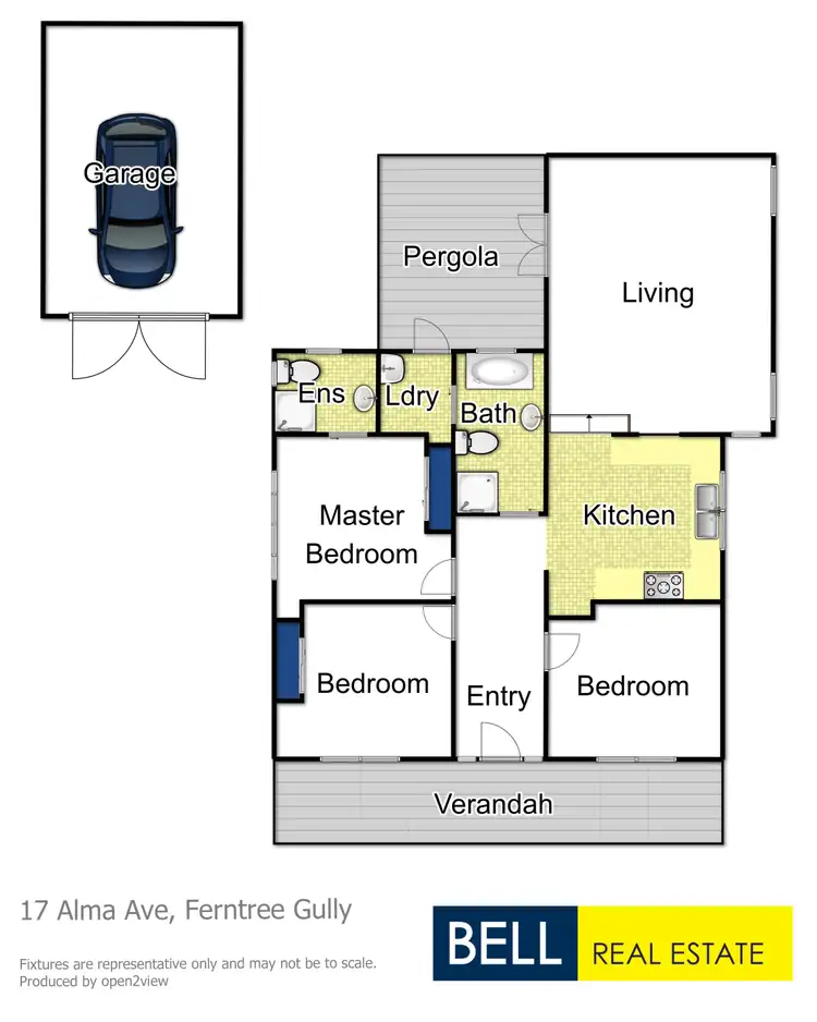 Floorplan of Homely house listing, 17 Alma Avenue, Ferntree Gully VIC 3156