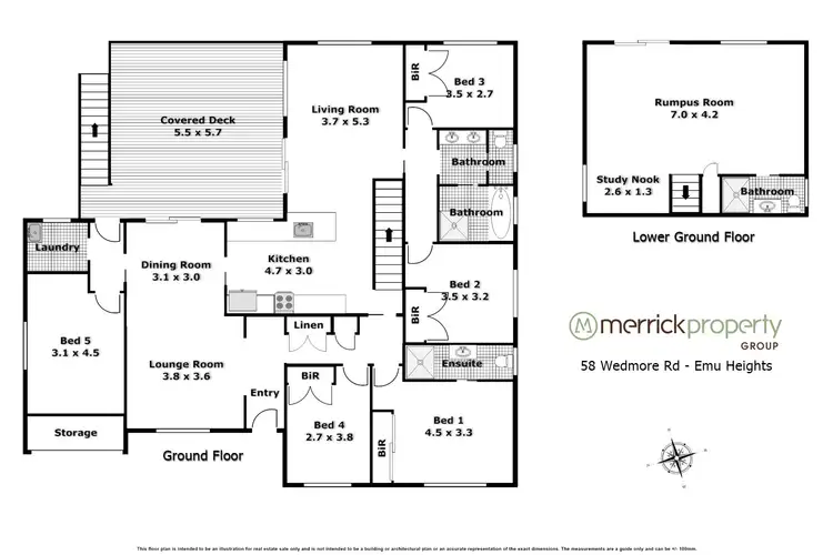 Floorplan of Homely house listing, 58 Wedmore Road, Emu Heights NSW 2750