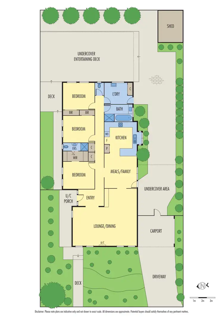 Floorplan of Homely house listing, 70 Tarcoola Drive, Yallambie VIC 3085