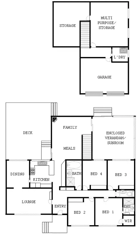 Floorplan of Homely house listing, 10 O'Rourke Street, Weetangera ACT 2614