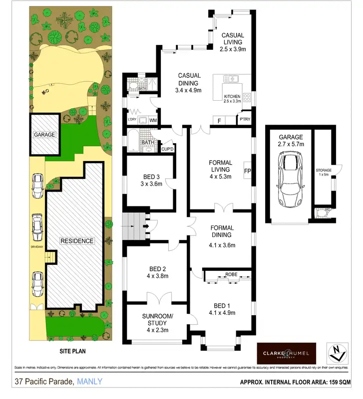 Floorplan of Homely house listing, 37 Pacific Parade, Manly NSW 2095