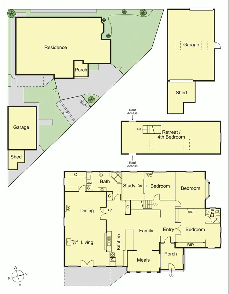 Floorplan of Homely house listing, 4 Walker Street, Murrumbeena VIC 3163