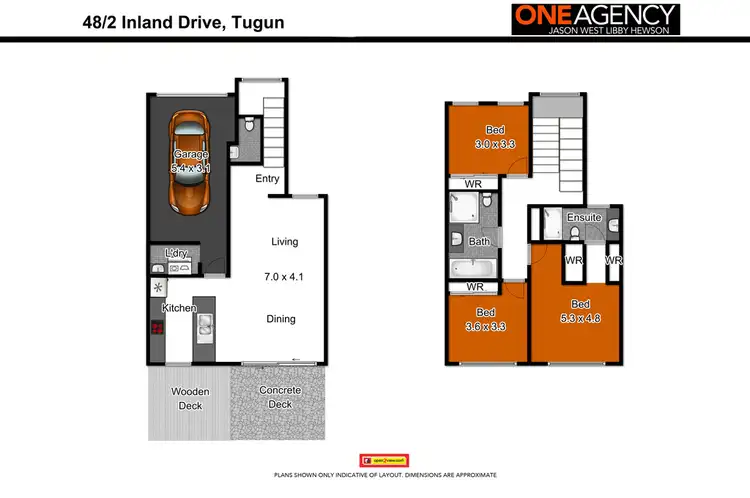 Floorplan of Homely unit listing, 48/2 Inland Drive, Tugun QLD 4224