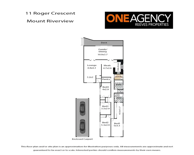 Floorplan of Homely house listing, 11 Roger Crescent, Mount Riverview NSW 2774