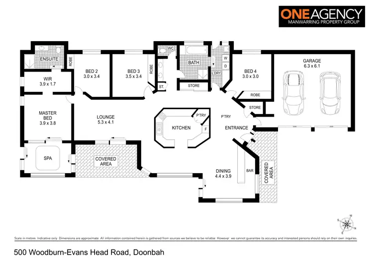 Floorplan of Homely house listing, 500 Woodburn-Evans Head Road, Doonbah NSW 2473