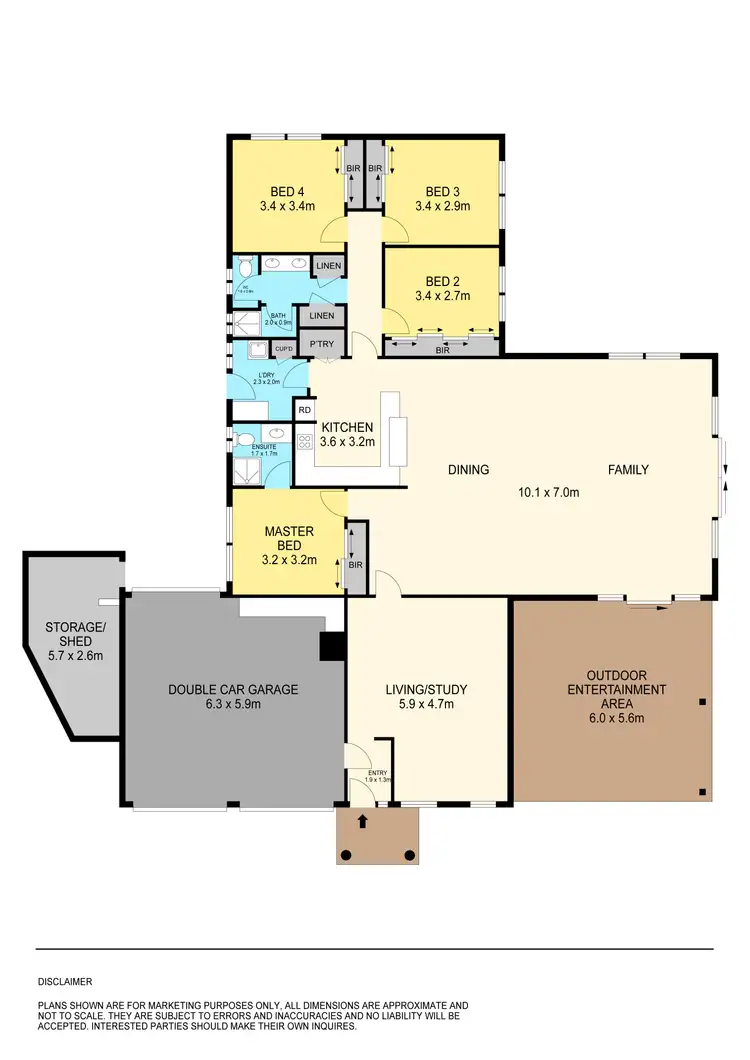 Floorplan of Homely house listing, 7 Cordover Court, Alfredton VIC 3350