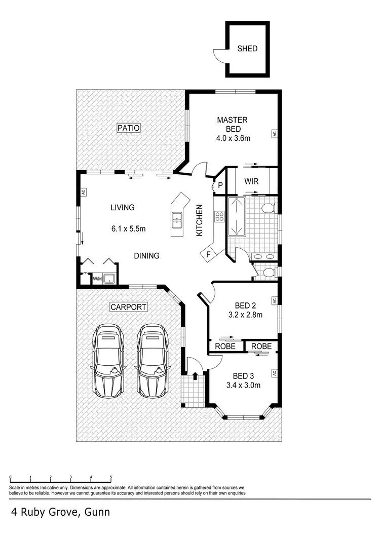 Floorplan of Homely house listing, 4 Ruby Grove, Gunn NT 832