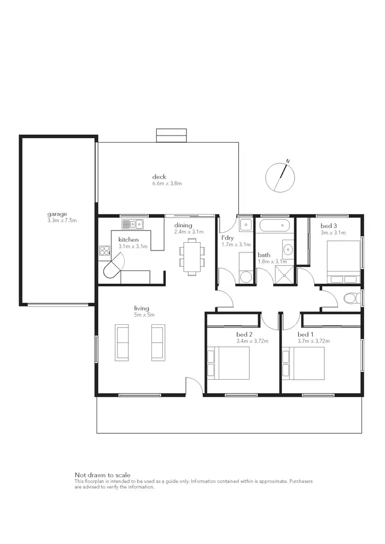 Floorplan of Homely house listing, 49 Rothesay Close, Newnham TAS 7248