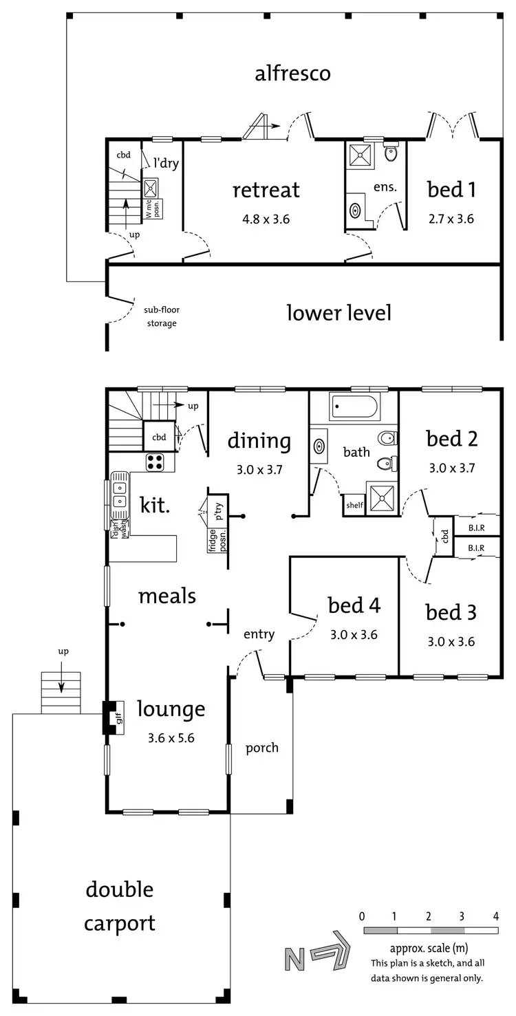 Floorplan of Homely house listing, 303 High Street, Templestowe Lower VIC 3107
