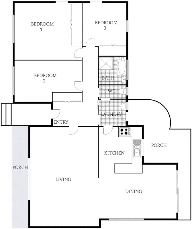 Floorplan of Homely house listing, 15 Simpson Street, Watson ACT 2602