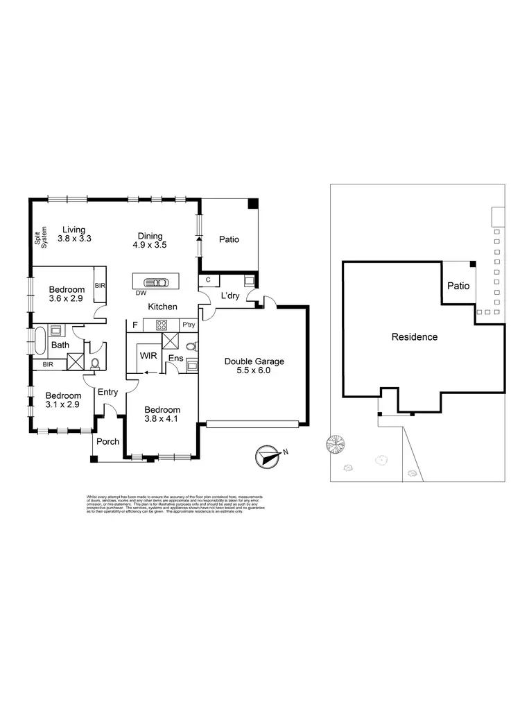 Floorplan of Homely house listing, 8 Sambell Street, Mernda VIC 3754