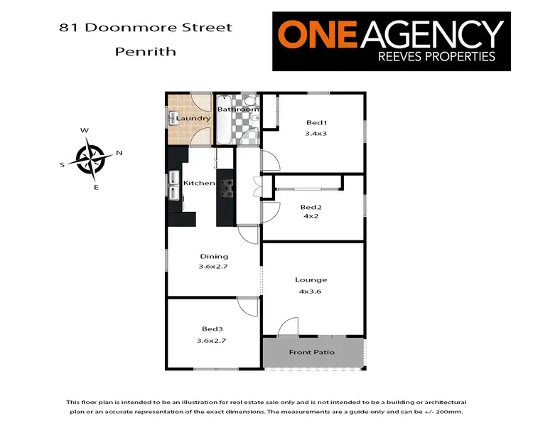Floorplan of Homely house listing, 81 Doonmore Street, Penrith NSW 2750