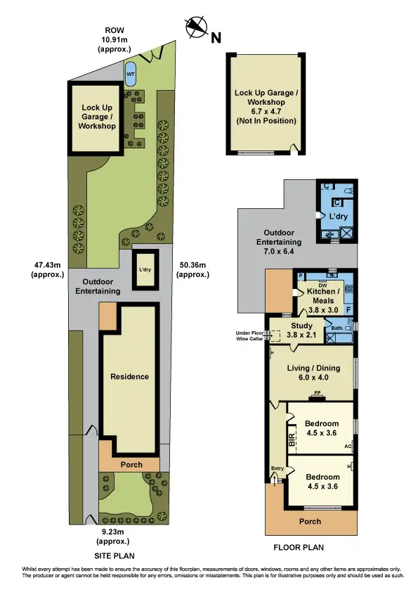 Floorplan of Homely house listing, 85 Railway Crescent, Williamstown VIC 3016
