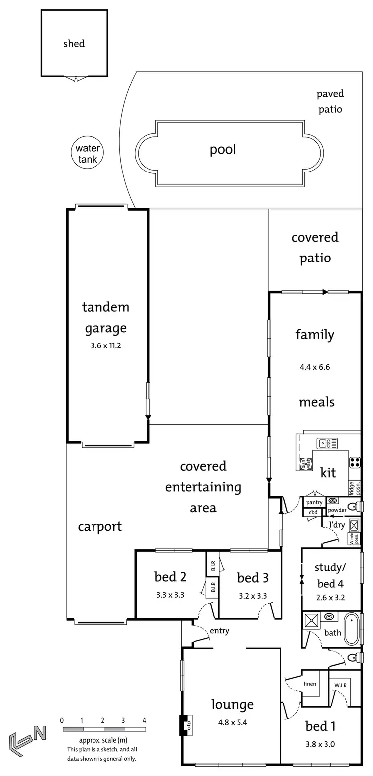 Floorplan of Homely house listing, 41 Tainton Road, Burwood East VIC 3151