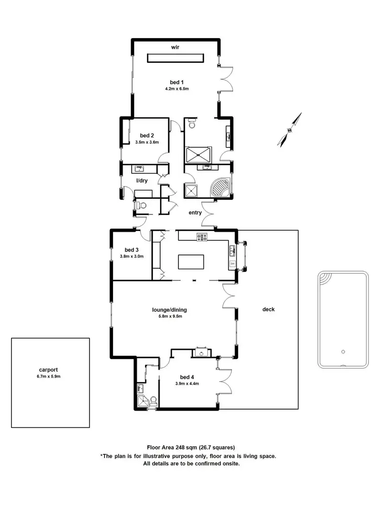 Floorplan of Homely house listing, 120 Holden Road, Wandin East VIC 3139