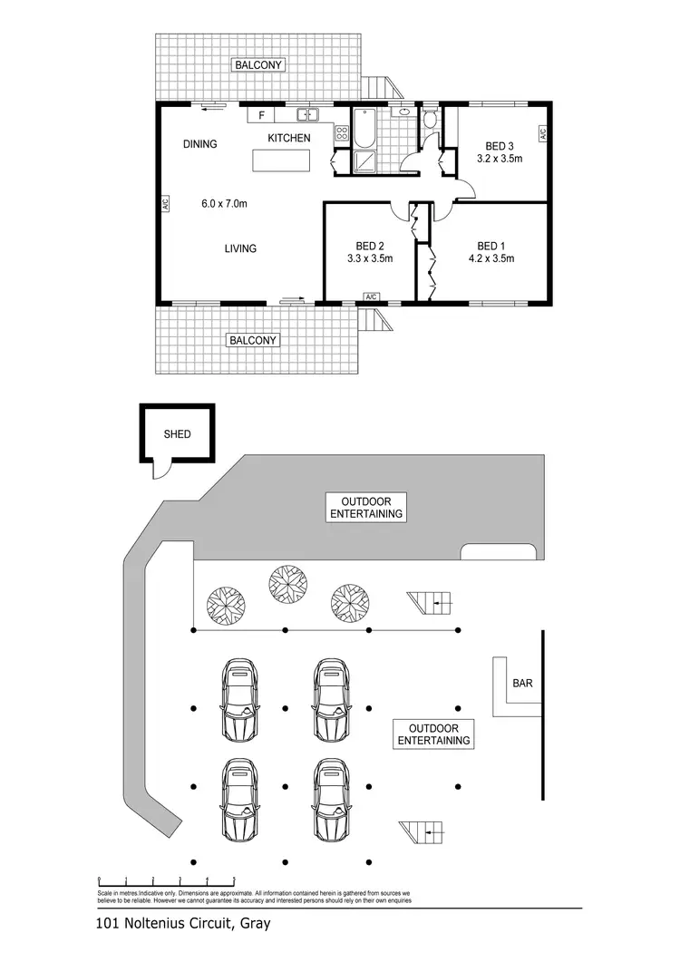 Floorplan of Homely house listing, 101 Noltenius Circuit, Gray NT 830