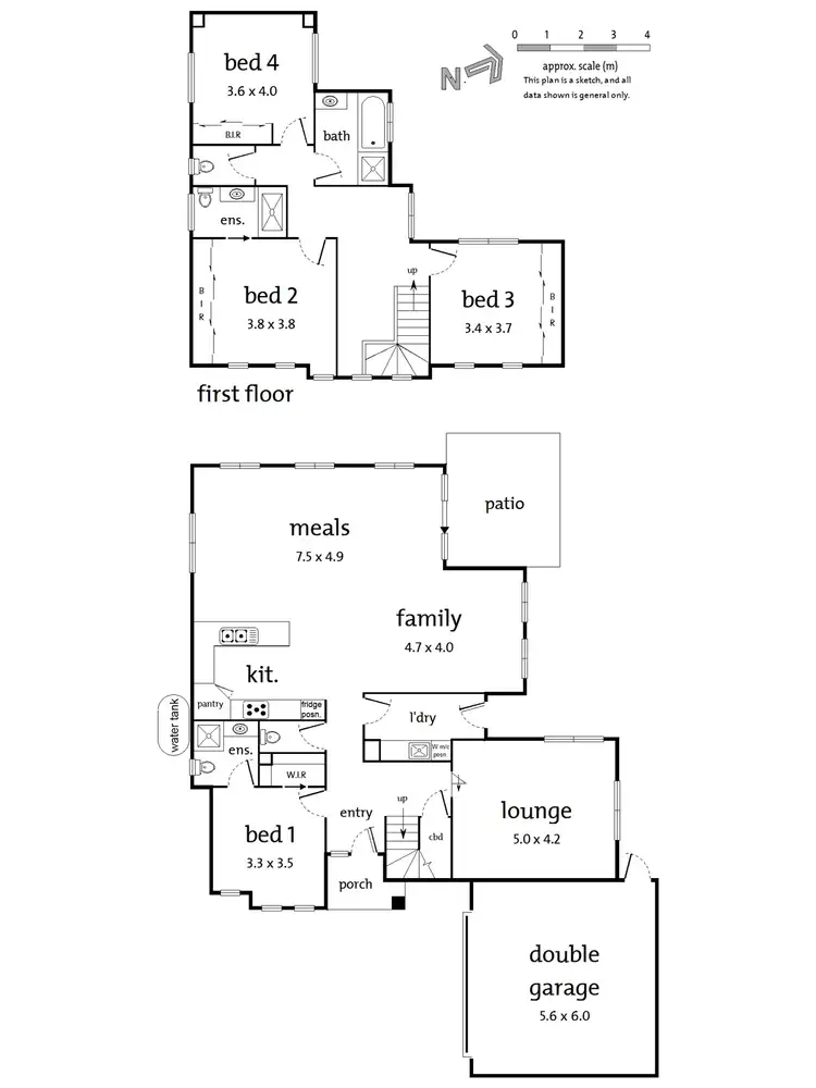 Floorplan of Homely house listing, 90A Ayr Street, Doncaster VIC 3108