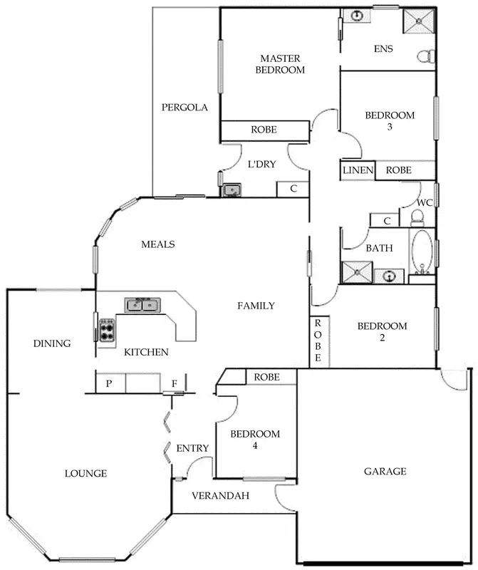 Floorplan of Homely house listing, 9 Augusta Place, Amaroo ACT 2914