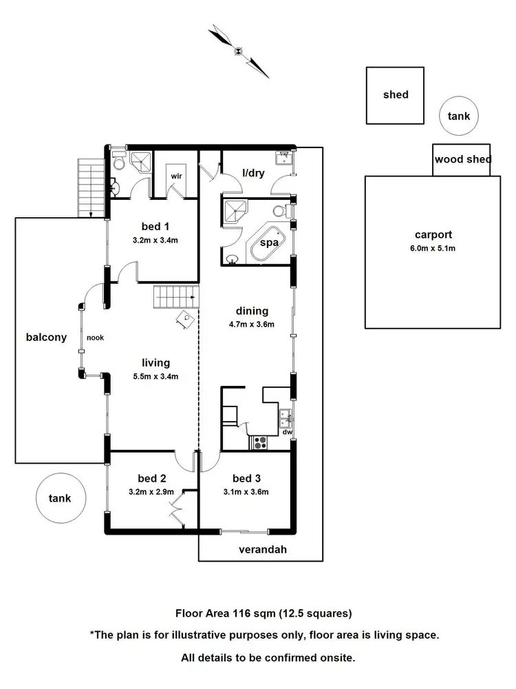 Floorplan of Homely house listing, 218 Olinda Monbulk Road, Monbulk VIC 3793