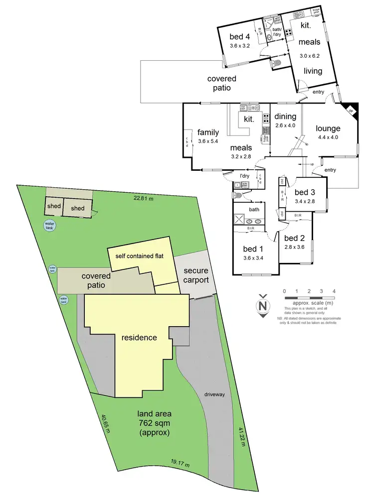 Floorplan of Homely house listing, 6 Odette Court, Ringwood East VIC 3135