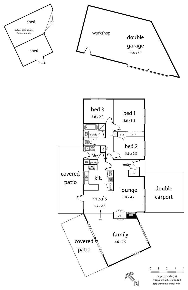 Floorplan of Homely house listing, 25 Raymond Court, Ringwood East VIC 3135