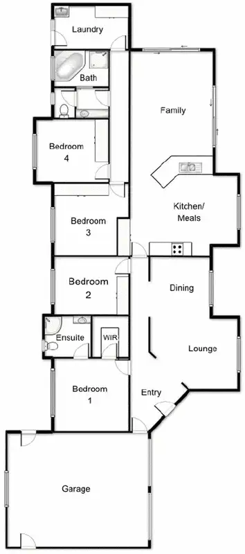 Floorplan of Homely house listing, Address available on request