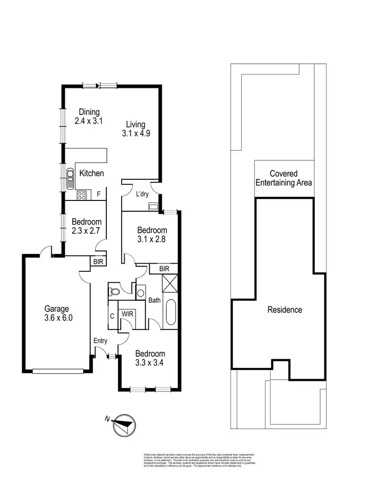 Floorplan of Homely house listing, 3 Shaftesbury Drive, Epping VIC 3076